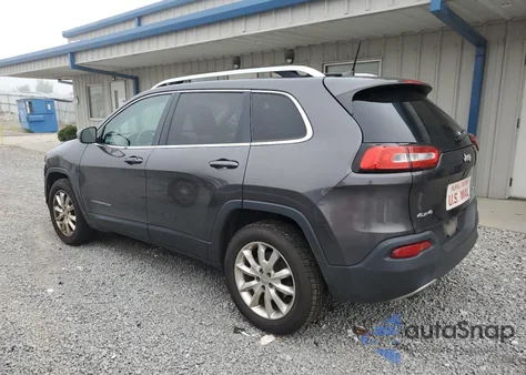 2016 Jeep Cherokee Limited from USA, damaged, VIN 1C4PJMDB4GW299756